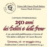 250 anni dei delitti e delle pene (Livorno, 16-17 maggio 2014)