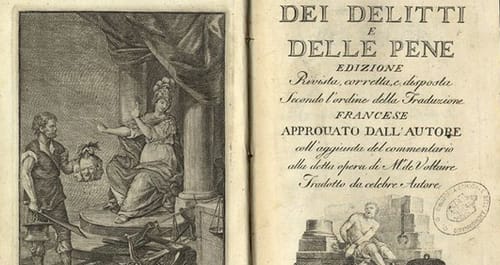 Dei delitti e delle pene di Cesare Beccaria a 250 anni dalla pubblicazione (Torino, 27-28 novembre 2014) dei delitti e delle pene