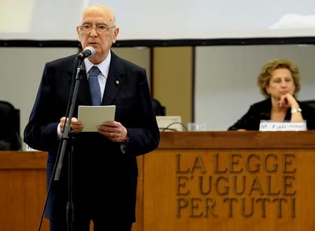 STATO-MAFIA: NAPOLITANO;DOMANI DECISIONE SU PRESENZA IMPUTATI