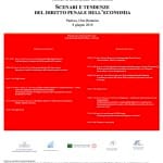 Scenari e tendenze del diritto penale dell'economia. (Padova, 8 giugno 2016)