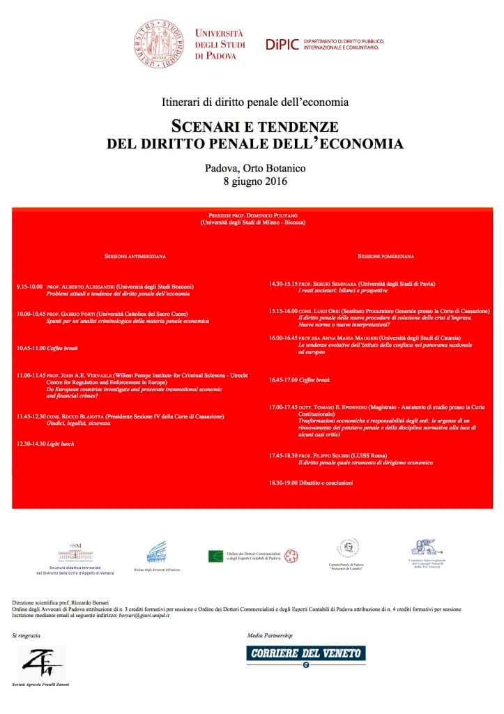 Locandina convegno 8 giugno 2016