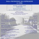 Trasparenza nella P.A. e norme anticorruzione: dalla prevenzione alla repressione (Roma, 13 ottobre 2016)