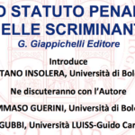 'Lo statuto penale delle scriminanti' (Bologna, 17 maggio 2018)