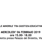 Diritto penale minorile tra giustizia educativa e riparativa (Pavia, 6 febbraio 2019)