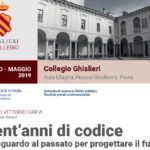 Trent’anni di codice: uno sguardo al passato per progettare il futuro. Seminari in memoria di Vittorio Grevi (Pavia, marzo-maggio 2019)