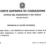 codice rosso cassazione