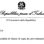Criteri e modalità di rilascio di copia dei provvedimenti giudiziari agli organi di informazione: l'ordine di servizio della Procura di Napoli