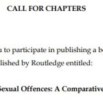 Attrition in Sexual Offences: A Comparative Analysis (call for chapters)