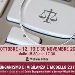 Organismo di Vigilanza e Modello 231 (Corso di formazione - 27 ottobre / 30 novembre 2021)