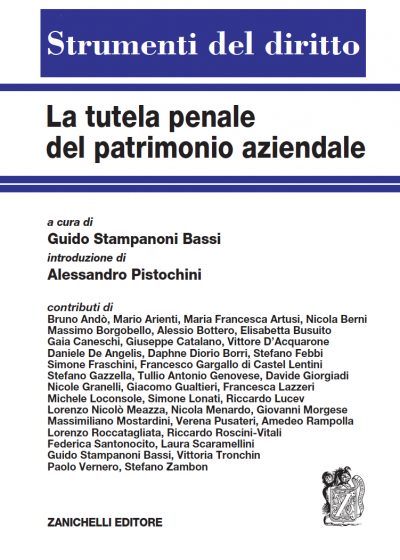 Tutela penale patrimonio aziendale Stampanoni Bassi